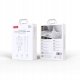 XO ładowarka sieciowa CE36 PD 45W 1x USB-C 1x USB biała + kabel USB-C - USB-C 2