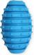 Pet Nova TPR Rugbyball Blue 10cm 2