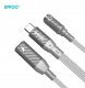 BWOO BZ67 adapter 2w1 Lightning/USB-C - jack 3.5mm szary 3