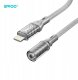 BWOO BZ66 adapter Lightning - jack 3.5mm szary 4