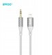 BWOO AUX073 kabel AUX Lightning - jack 3.5mm audio szary 1