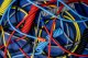 Kabel Newell USB-C - USB-C 100 W, 1,5 m, silikonowy, spiralny, pomarańczowo-żółty 67