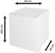AD 8096 white Wolnostojąca lodówka podblatowa 45l | metalowe drzwi | 6-stopniowa regulacja | agregatowa | biała 27