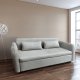 Sofa wypoczynkowa Lily szara szenilowa rozkładana do spania salonu 8
