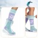 RockBros Skarpetki narciarskie Qunature 037201 rozmiar 37-42 (S/M) - fioletowo-zielone 4