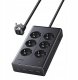 Listwa zasilająca UGREEN S622 6xAC + 3xUSB + USB-C GaN 1.5m (czarna) 2
