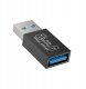 Adapter USB Unitek USB-A - USB-A Czarny  (A1056ABK01) 2