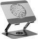 Unitek Podstawka chłodząca pod laptopa regulowana 360°, 8''- 17,3'' 1