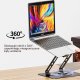 Podstawka chłodząca Unitek Unitek Podstawka chłodząca pod laptopa regulowana 360°, 8''- 17,3'' 6