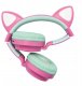 Barbie Cat’s ears shape wireless rechargeable headphones with lights 5