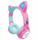Barbie Cat’s ears shape wireless rechargeable headphones with lights 6