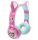 Barbie Cat’s ears shape wireless rechargeable headphones with lights 8