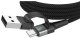 Ansmann 1700-0188 kabel USB 1,2 m USB A/USB C USB C/Lightning czarny, srebrny 10