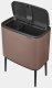 Kosz na pranie Brabantia Kosz na śmieci Bo Touch 11+23L Satin Taupe 2