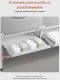Podstawa pod pralkę stelaż 123x64 cm 270 kg z podwójną tacą stabilna 7