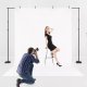 Statyw do tła fotograficznego 2,59x3m regulowany z kółkami studio ślub 7