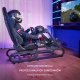 Stojak do kierownicy wyścigowej regulowany stalowy symulator racing 6