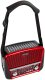 77-556# Radio przenośne analogowe am/fm bt blow ra17 solarne czerwone 128
