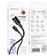 Borofone KABEL BOROFONE 2X USB TYP-C 1m PRZEWÓD 60W 3A 5