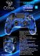 Kontroler COBRA QSP463CBL PS4 Moro Niebieski 7