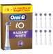 Końcówka Oral-B Braun Oral-B iO Radiant White 8-pack, white brush heads, for a brightening clean 1
