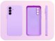 Hello Case Etui do Samsung Galaxy A17 5G Osłona Kamery Fioletowe Szkło 5