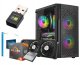KOMPUTER GAMINGOWY DO GIER RYZEN 5 5500 16GB RTX 3050 6GB SSD 1TB W11 3xRGB 1