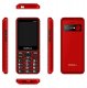 Mobiola telefon dla seniora MB900 4G czerwony 48MB/128MB 1