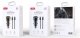 XO ładowarka samochodowa CC60 60W 1x USB 1x USB-C czarna + kabel USB-C - USB-C 2