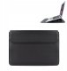 Etui Devia etui pokrowiec torba do laptopa / MacBooka Ultra-Thin z funkcją podstawki 13,3'' sztuczna skóra czarny 1
