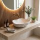 Umywalka nablatowa Rea Isla Shiro 1