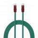 Kabel Newell USB-C - USB-C 100 W, 2 m, silikonowy, zielono-bordowy 1
