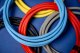 Kabel Newell USB-C - USB-C 100 W, 2 m, silikonowy, zielono-bordowy 216