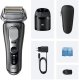 Braun Series 9 Pro+ 9655cc, Foil shaver, Grey, Buttons, Battery, Lithium-Ion (Li-Ion), Built-in battery 2