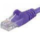 PremiumCord Patch kabel UTP RJ45-RJ45 CAT6 5m purpurowy 1