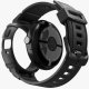Spigen Rugged Armor Pro + Stand, matte black - Google Pixel Watch 4 45mm 4