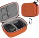 SunnyLife FUTERAŁ CASE ETUI OCHRONNE DO DJI OSMO ACTION 6 / 5 PRO / 4 / 3 + AKCESORIA (POMARAŃCZOWY) 1