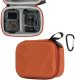SunnyLife FUTERAŁ CASE ETUI OCHRONNE DO DJI OSMO ACTION 6 / 5 PRO / 4 / 3 + AKCESORIA (POMARAŃCZOWY) 2