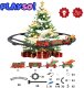 Pociąg na choinkę Kolejka świąteczna 288cm PlaySo 699-128A 12