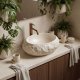 Umywalka nablatowa Rea Mika Warm Beige 4