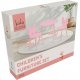 Home Styling Collection Zestaw mebli dziecięcych z różową kokardą, stolik + 2 krzesła 2