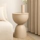 Home Styling Collection Metalowy stolik pomocniczy DUNE w kolorze piaskowym, 45,5 cm 3