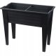 Szafa ogrodowa Home Styling Collection Stolik ogrodowy do upraw BOTANIC, miniszklarnia z pokrowcem ochronnym, 78 cm 2
