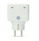Nedis SmartLife Smart Plug | IP44 | Miernik mocy | 3680 W | EU wtyczka 3