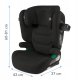Fotelik samochodowy Monroe KIDWELL FOTELIK TENDO BLACK 100-150cm ISOFIX 8