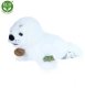 Rappa Pluszowa realistyczna maskotka Foka biała 25 cm 2