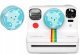 LoveInstant Naklejka Dekoracyjna 3m Na Dekielek Do Aparatu Aparat Polaroid Now Now+ / Niebieska Plamka 1