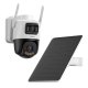 Zestaw Kamera IP IMOU AOV Dual 5MP+5MP 2.4GHz / 5GHz WiFi+4G + panel solarny 8W 1