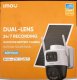 Zestaw Kamera IP IMOU AOV Dual 5MP+5MP 2.4GHz / 5GHz WiFi+4G + panel solarny 8W 2
