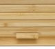 Chlebak bambusowy duży 38x28x18 cm zamykany szafka na pieczywo pojemnik z roletą UNIWERSALNY 5